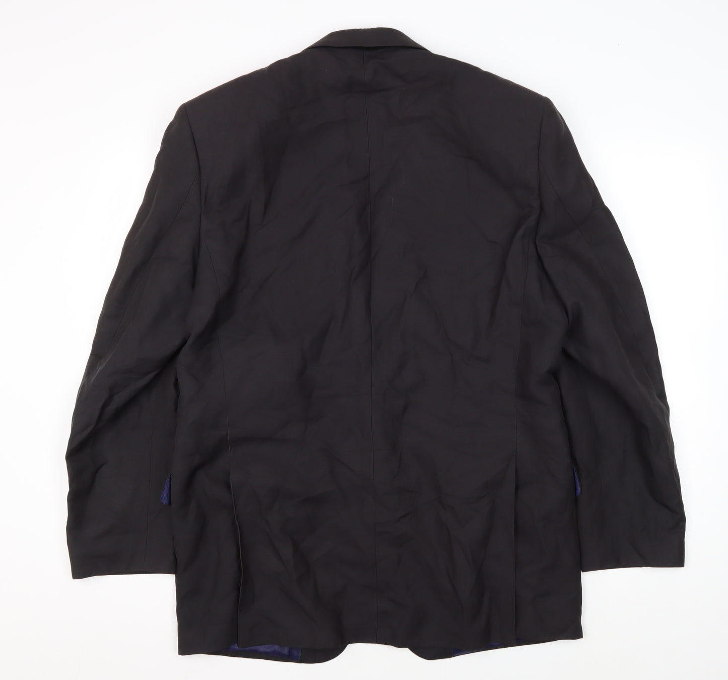 Daniel Hechter Men's Black Blazer 42 Regular Business Formal