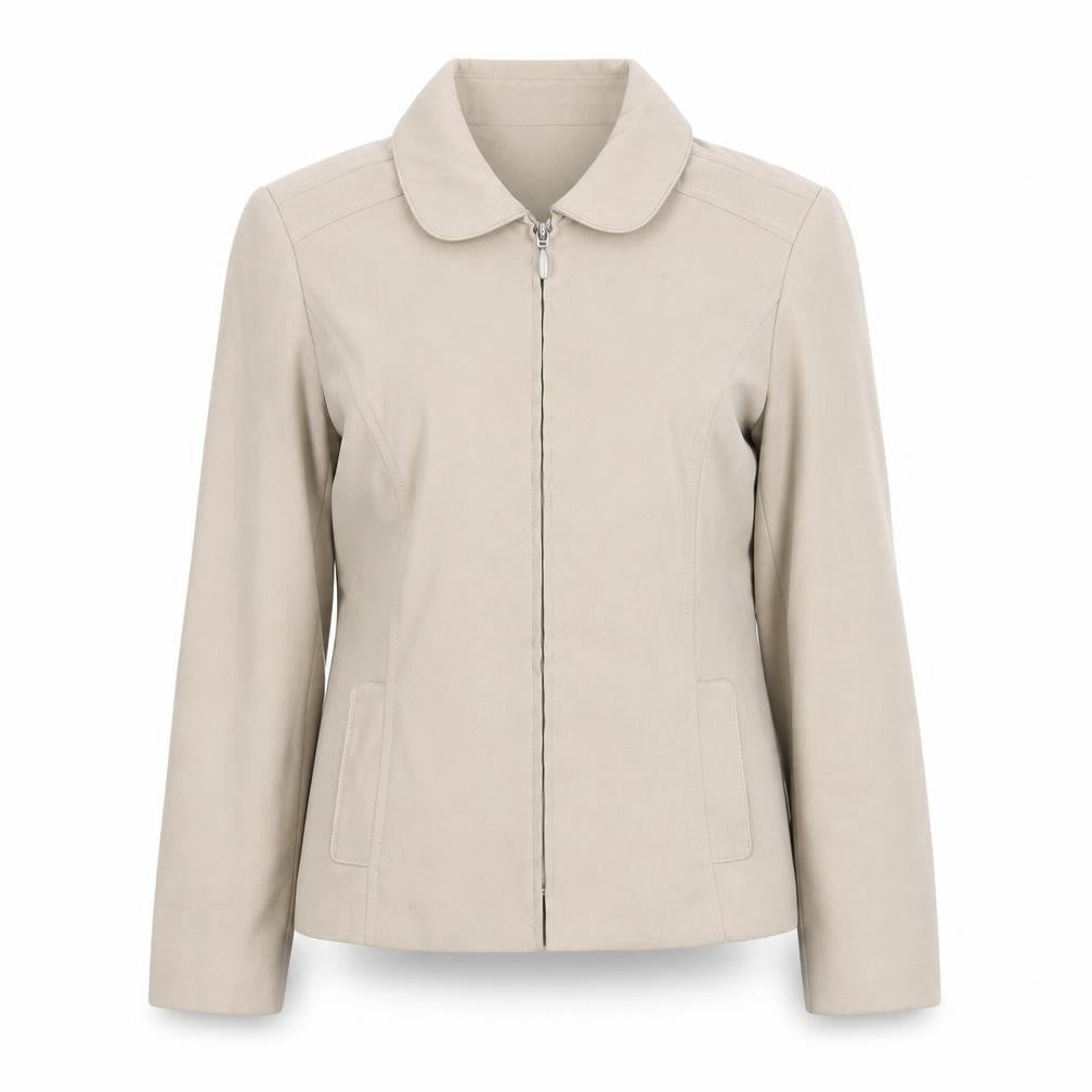 Bonmarché Women's Beige Mid-Length Jacket, Size 12 - Stylish & Versatile