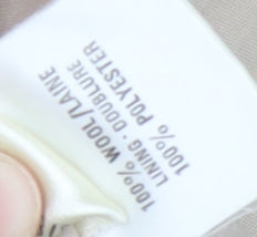 St Michael Women's Beige Wool Coat Size 14