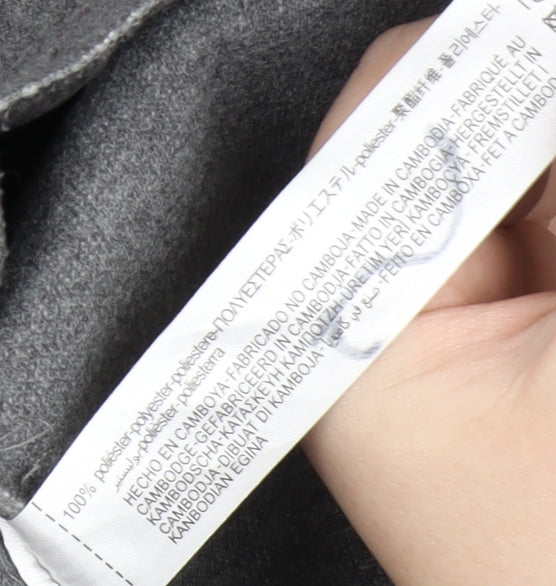 Zara Men's Grey Overcoat L