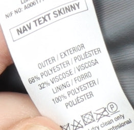 Topman Men's Blue Slim Blazer Size 40