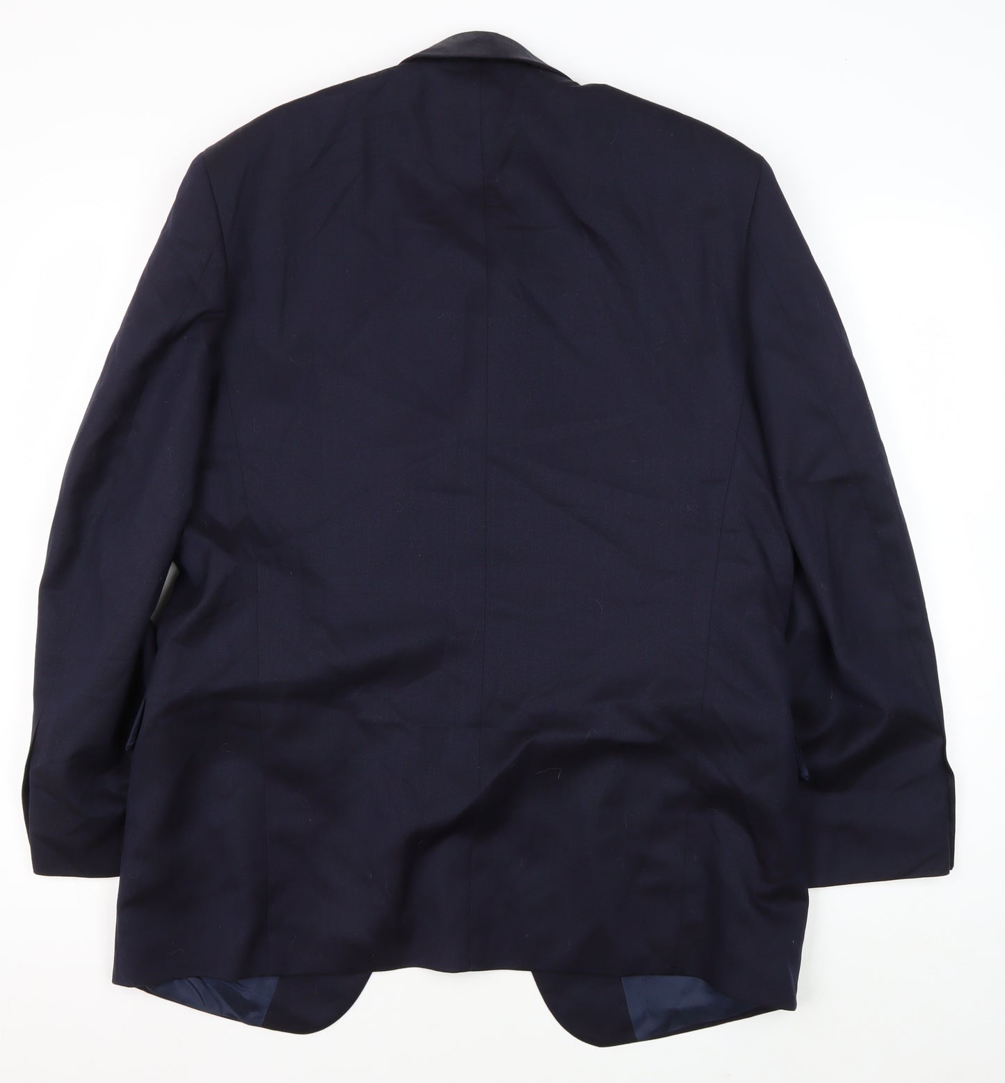 James Barry Men's Blue Wool Blazer 40 Short Jacket