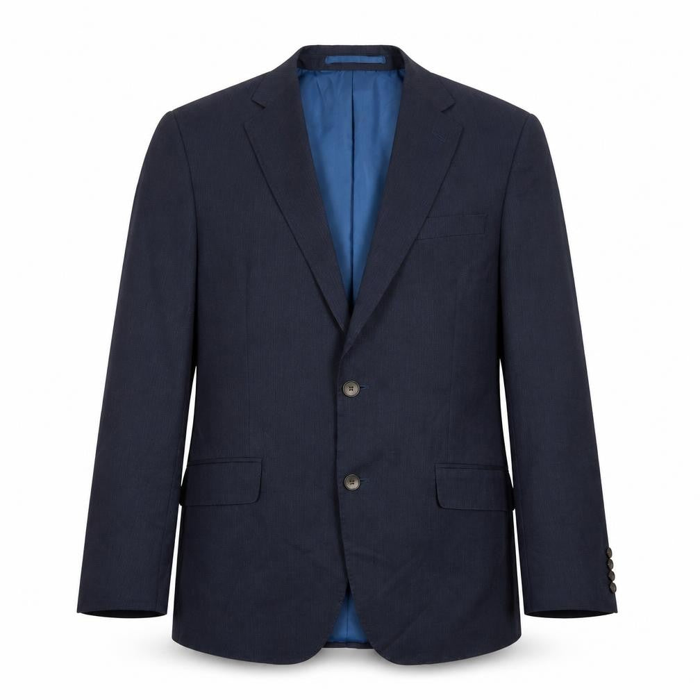 Front view of Marks & Spencer Men's Blue Blazer Medium 40 Regular Fit