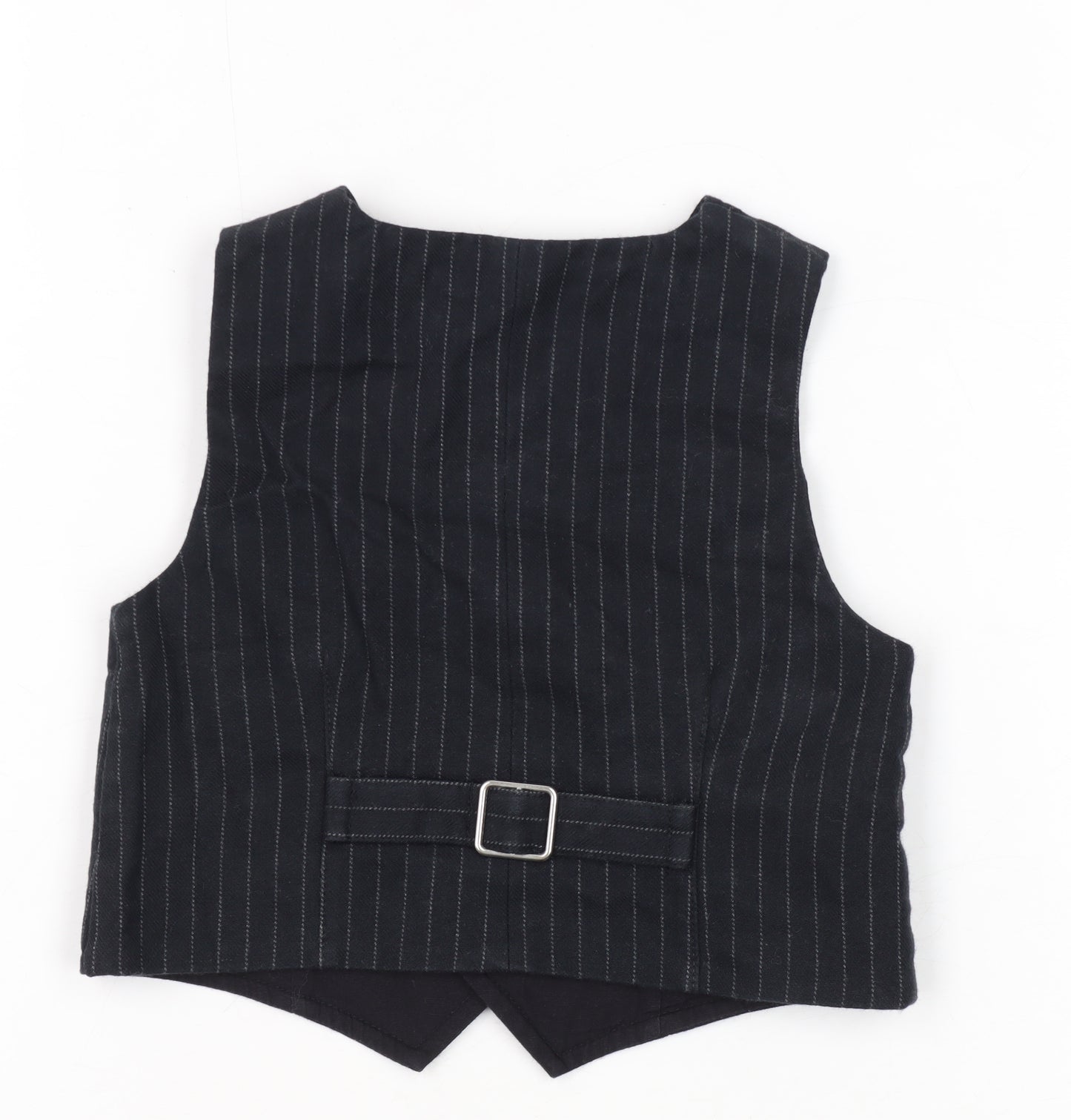 Marks and Spencer Unisex Baby Grey Pinstripe Waistcoat 3-6M