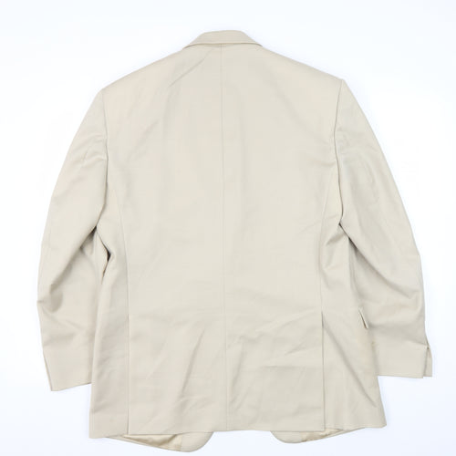 Lauren Ralph Lauren Men's Beige Wool Blazer Jacket 41R