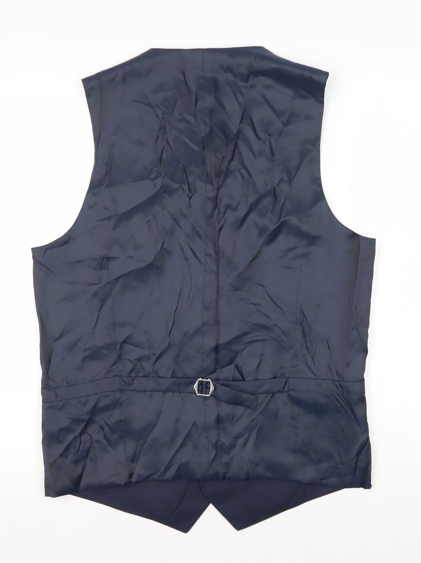 Marks and Spencer Men's Blue Suit Waistcoat 40L