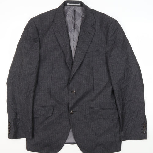 Marks and Spencer Men's Grey Wool Blazer 40R