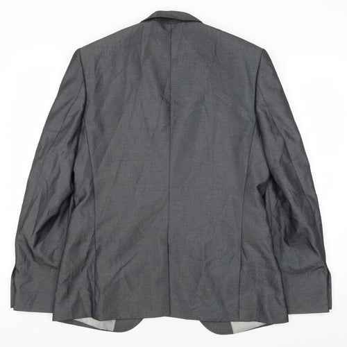 Marks and Spencer Men's Grey Extra Slim Fit Blazer 38R