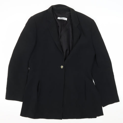 Marella Women's Black Blazer, Size 12, Business Wear