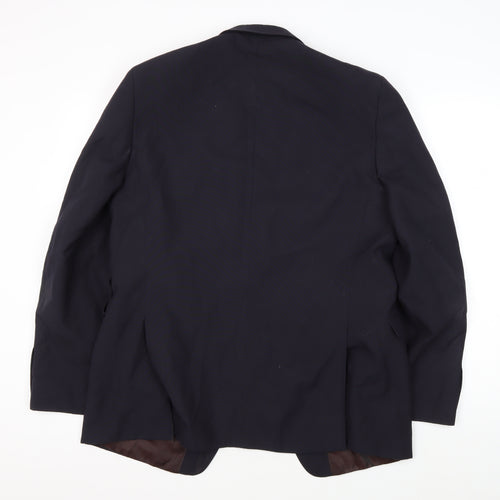Marks and Spencer Men's Blue Slim Fit Blazer 42R