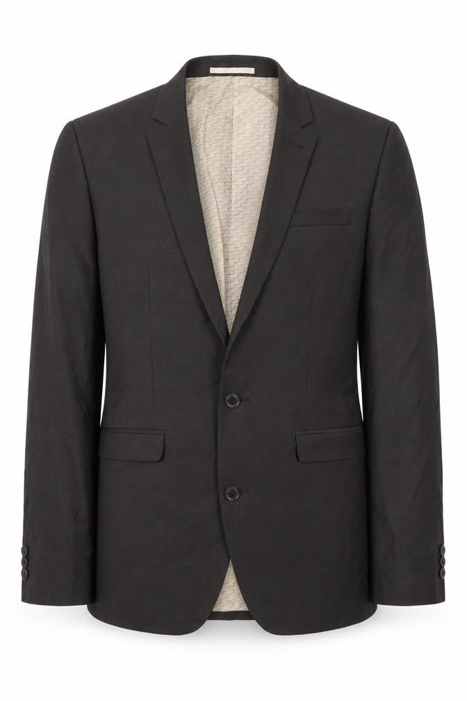 Front view of Next Men's Brown Blazer 36 Regular Fit Single Breasted