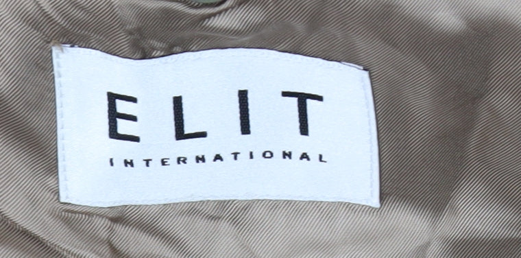 Elit International Men's Multicoloured Check Blazer 38R