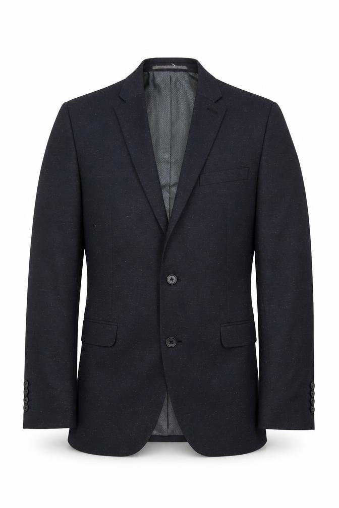 Front view of Next Men's Black Slim Fit Blazer Jacket 38R