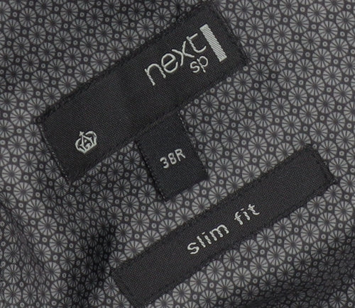 Next Men's Black Slim Fit Blazer Jacket 38R