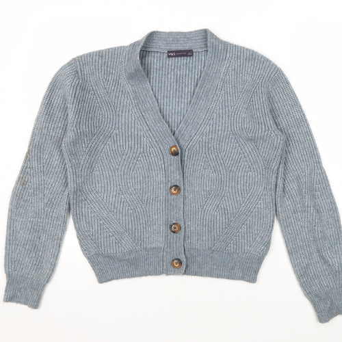 Marks and Spencer Women's Grey Cardigan XS