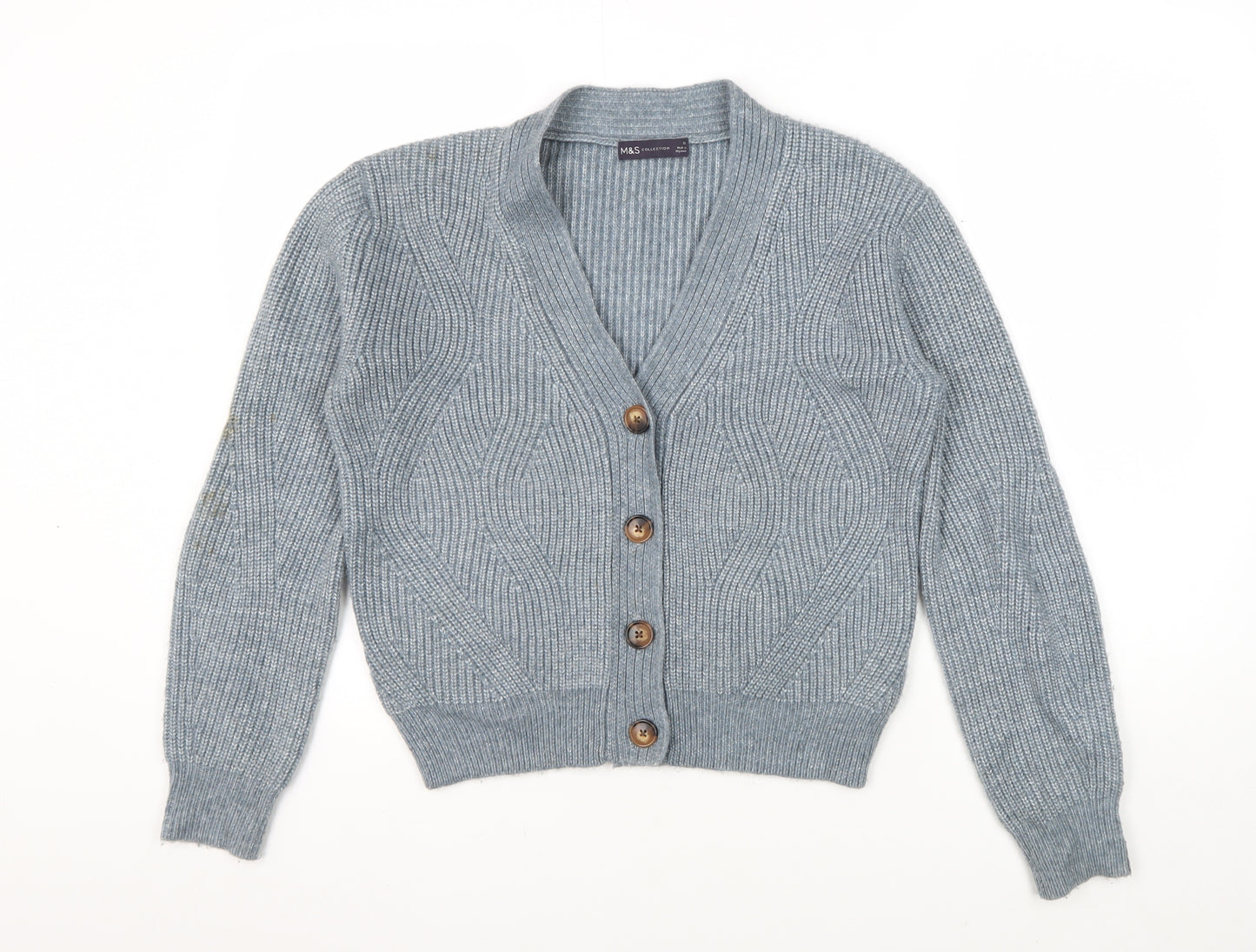 Marks and Spencer Women's Grey Cardigan XS