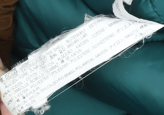 Zara Man Brown XL Hooded Parka Jacket for Men