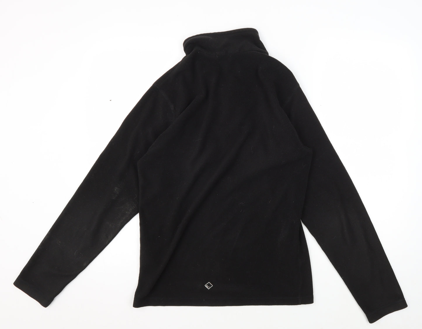 Regatta Unisex Black Fleece 1/4 Zip Sweatshirt