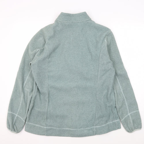 Quechua Women's Green Fleece Jacket Size 16