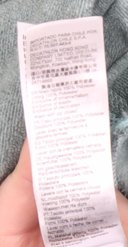 Quechua Women's Green Fleece Jacket Size 16