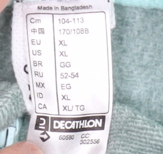 Quechua Women's Green Fleece Jacket Size 16