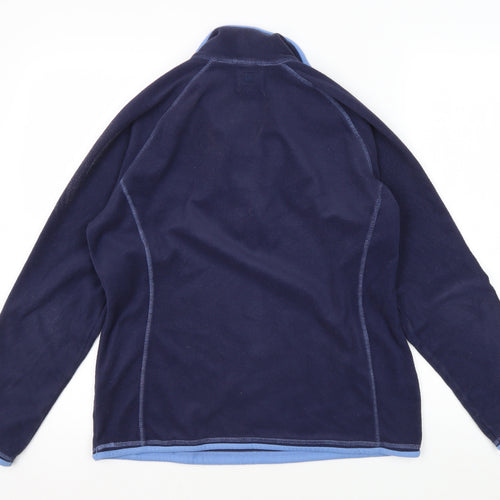 Mountain Warehouse Women's Blue Pullover Fleece Sweatshirt Size 12