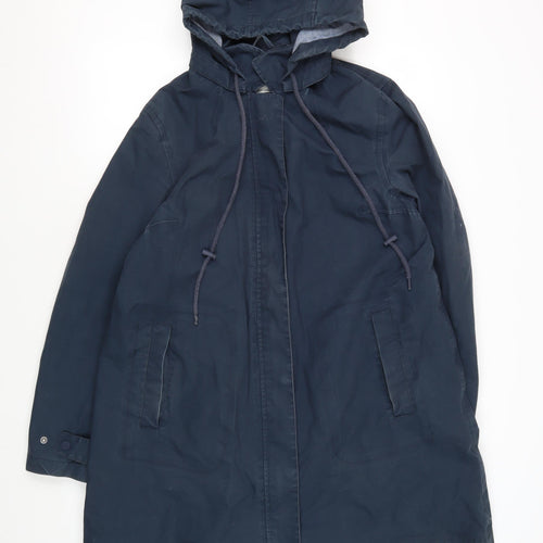 Seasalt Cornwall Women's Blue Raincoat Size 14