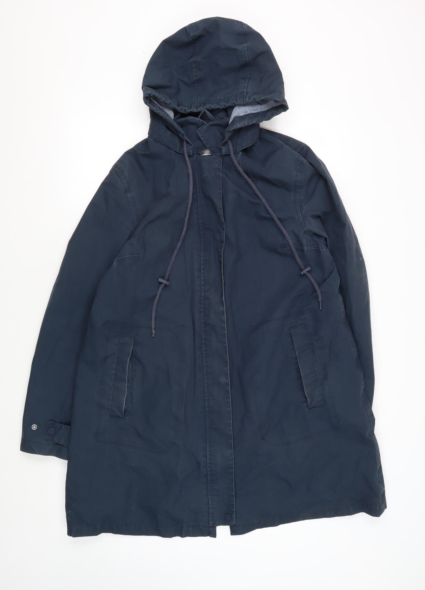 Seasalt Cornwall Women's Blue Raincoat Size 14