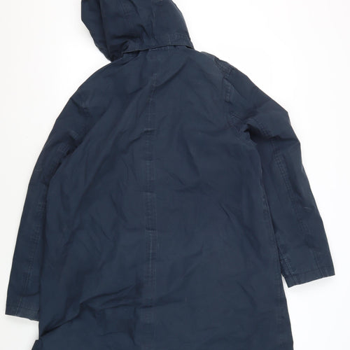 Seasalt Cornwall Women's Blue Raincoat Size 14