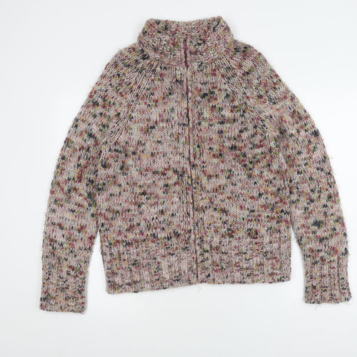Casual Club Women’s Multicoloured Size 16 Chunky-Knit Jumper