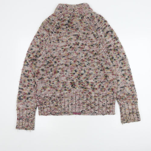 Casual Club Women’s Multicoloured Size 16 Chunky-Knit Jumper