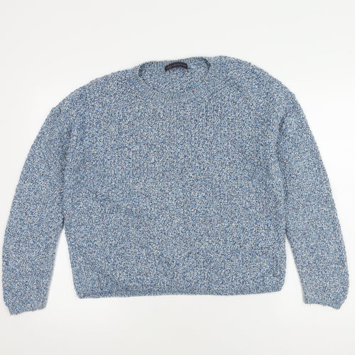 Marks and Spencer Women's Blue Knit Pullover Jumper Size 18