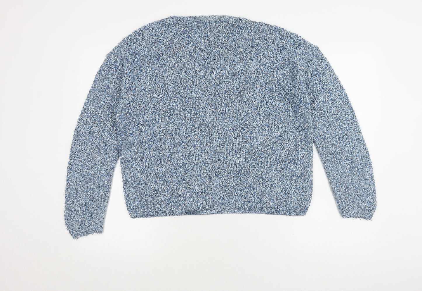 Marks and Spencer Women's Blue Knit Pullover Jumper Size 18