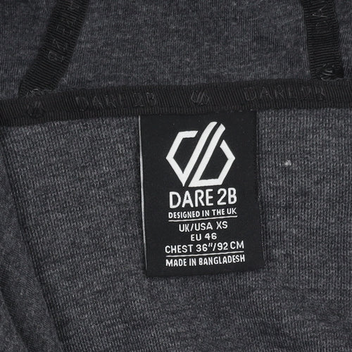 Dare 2b Men's Grey Full Zip Hoodie XS