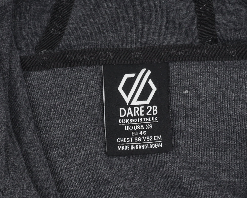 Dare 2b Men's Grey Full Zip Hoodie XS