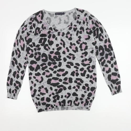 Marks and Spencer Women's Multicoloured Pullover Jumper Size 12