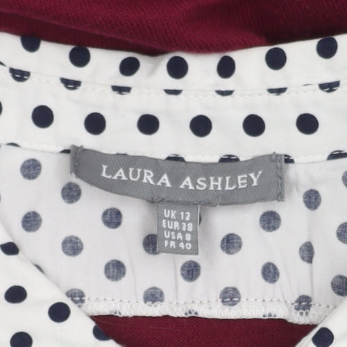 Laura Ashley Women's UK 12 Polka Dot Jumper