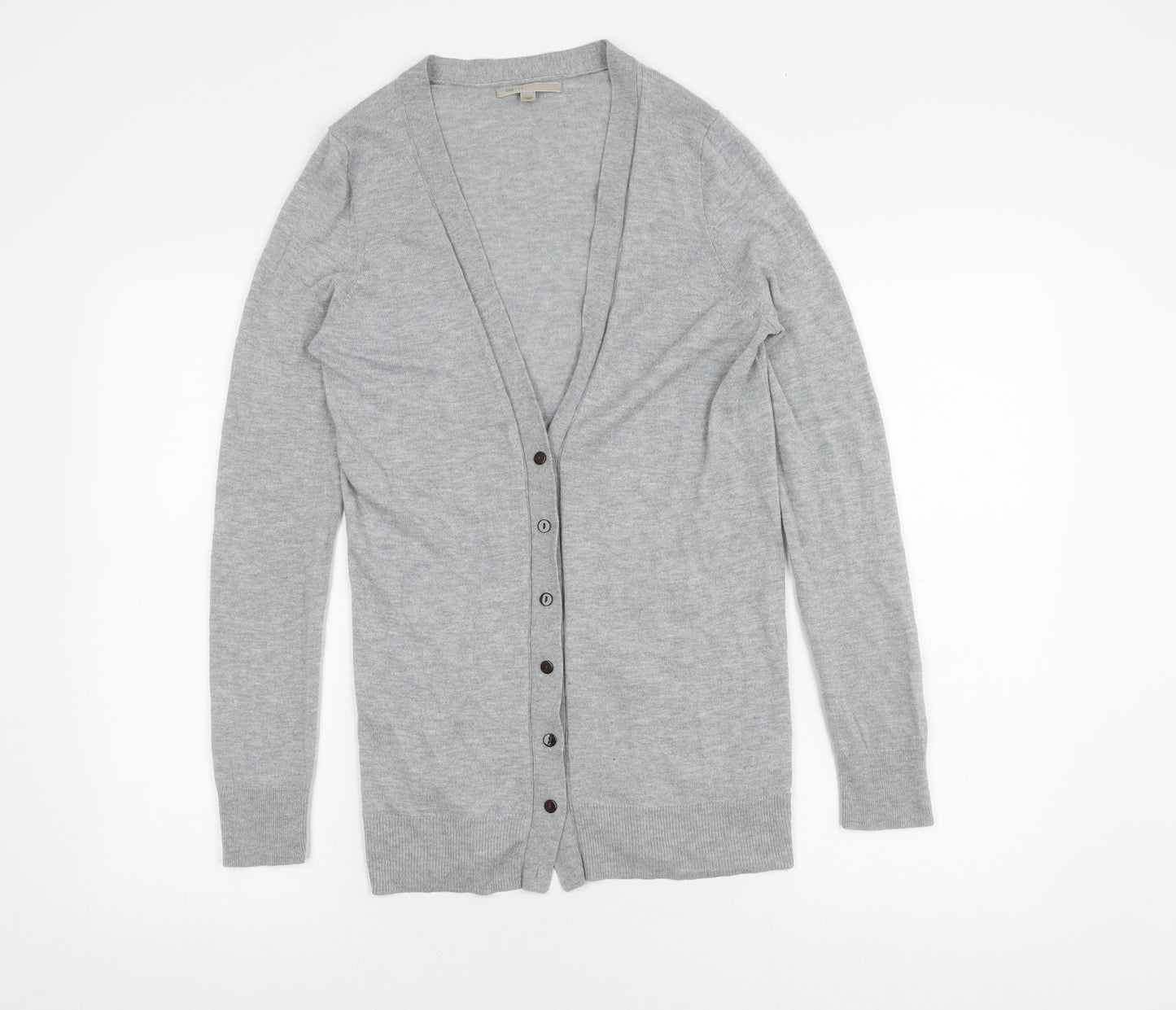 Gap Women's Grey Cardigan V-Neck S