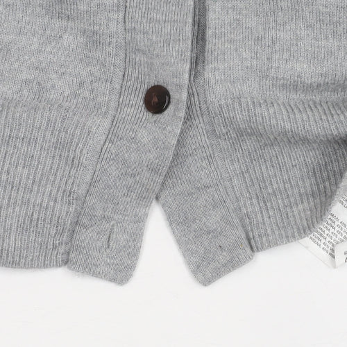 Gap Women's Grey Cardigan V-Neck S