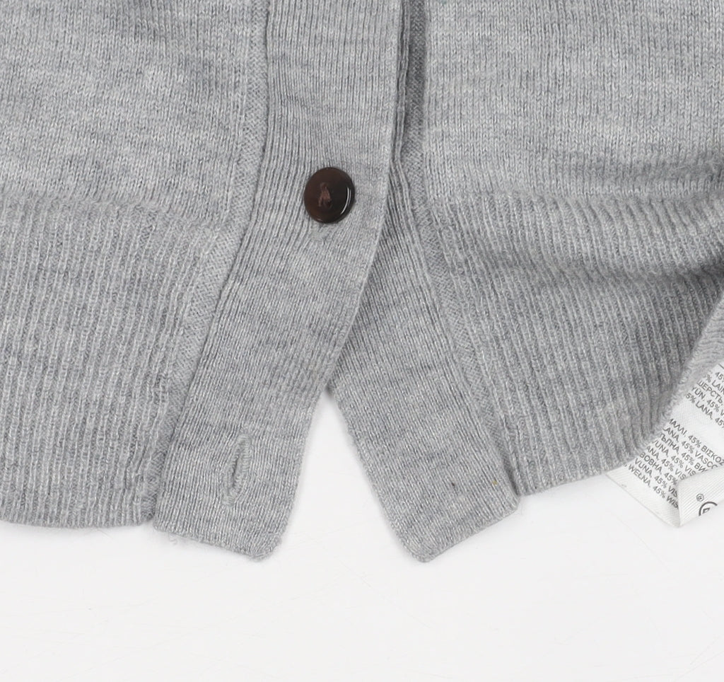 Gap Women's Grey Cardigan V-Neck S