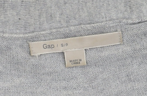 Gap Women's Grey Cardigan V-Neck S