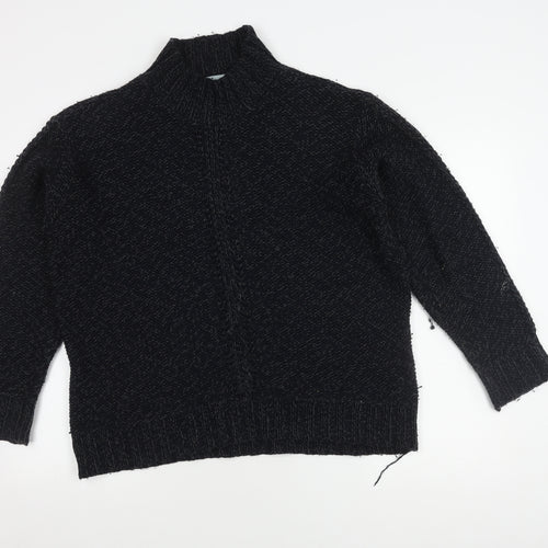 Red Herring Men's Black Knit Pullover Jumper M