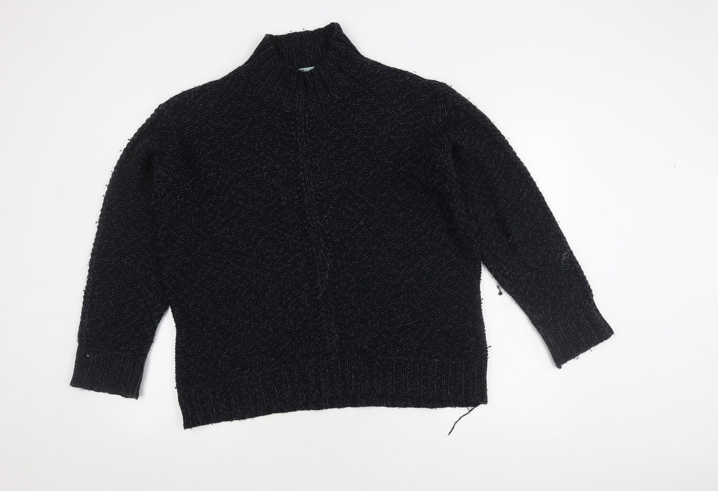 Red Herring Men's Black Knit Pullover Jumper M
