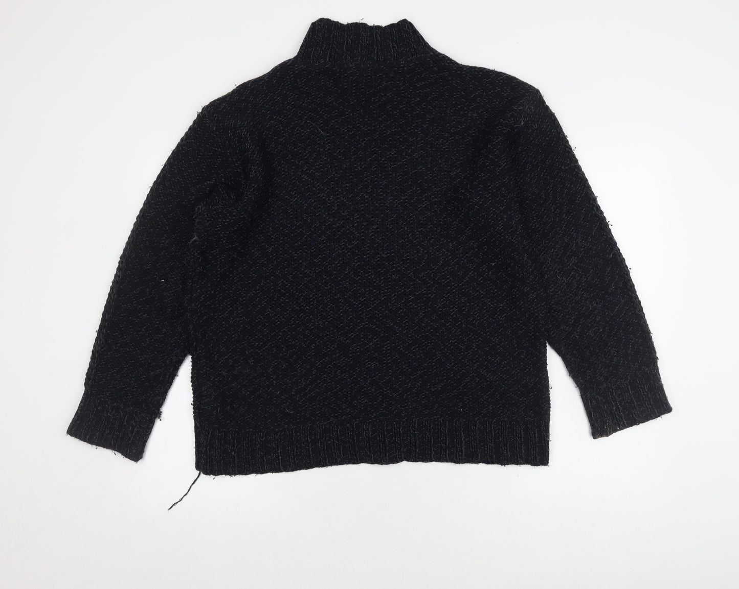 Red Herring Men's Black Knit Pullover Jumper M