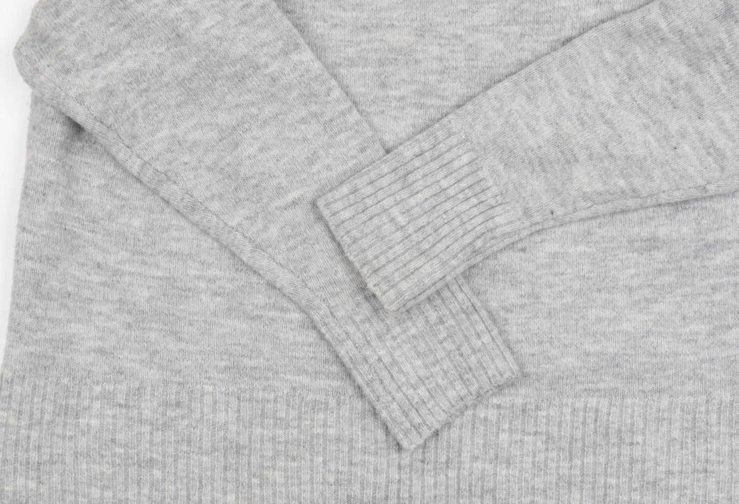 Mango Women's Grey Wool Blend Pullover Jumper XS