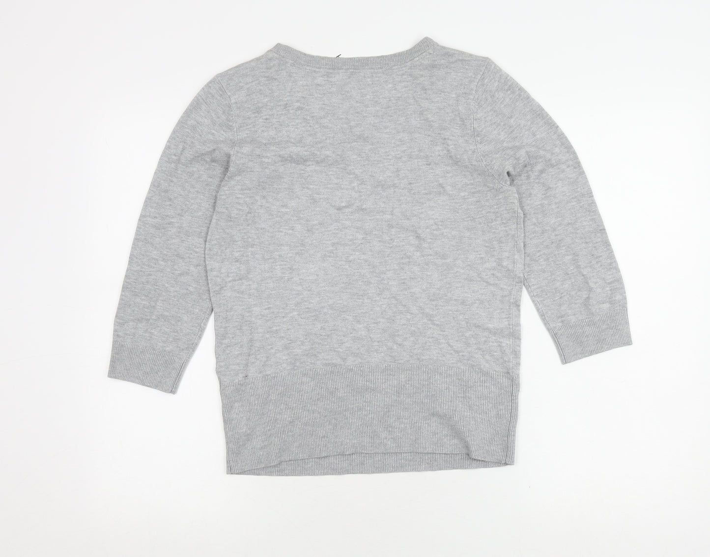 Red Herring Women's Grey Pullover Jumper Size 12