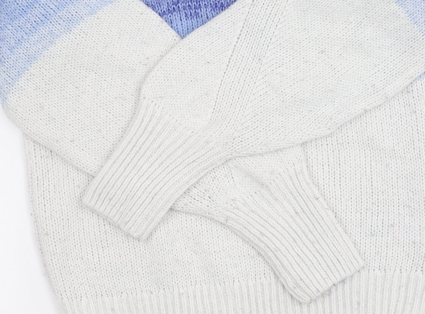 Per Una Women's Multicoloured Crew Neck Jumper Size 12