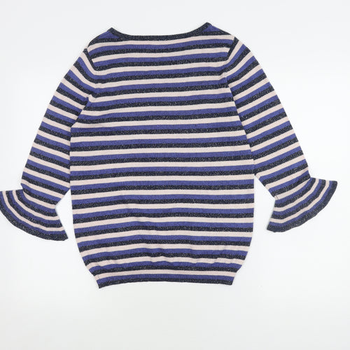Bonmarché Women's Multicoloured Striped Pullover Jumper