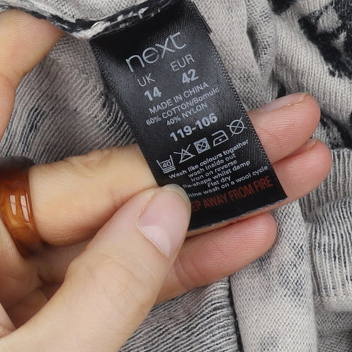 Next Women's Floral Pullover Jumper Size 14