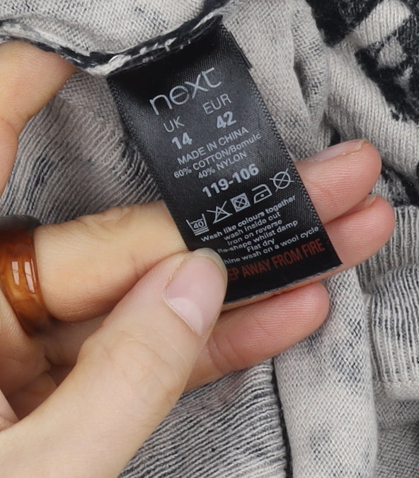 Next Women's Floral Pullover Jumper Size 14